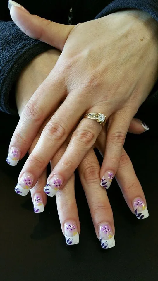 Silk nail design Long Island