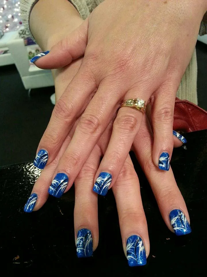 Silk wrap set nail salon Commack NY