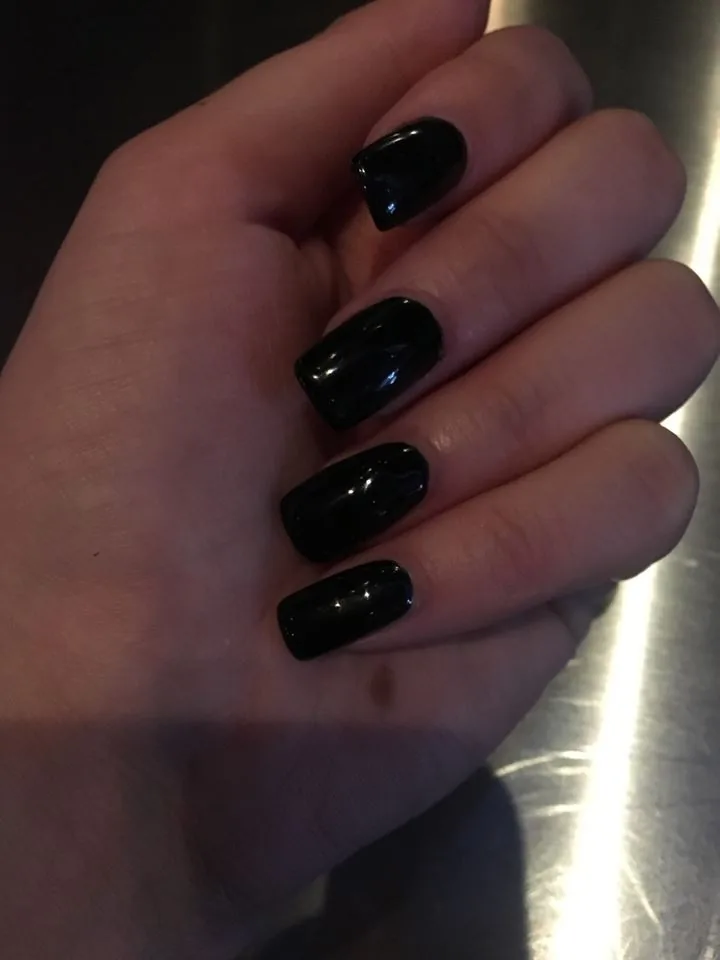 Silk tip nail design Long Island